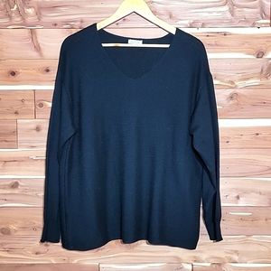 Ella Moss Sweater, Size XL, Black